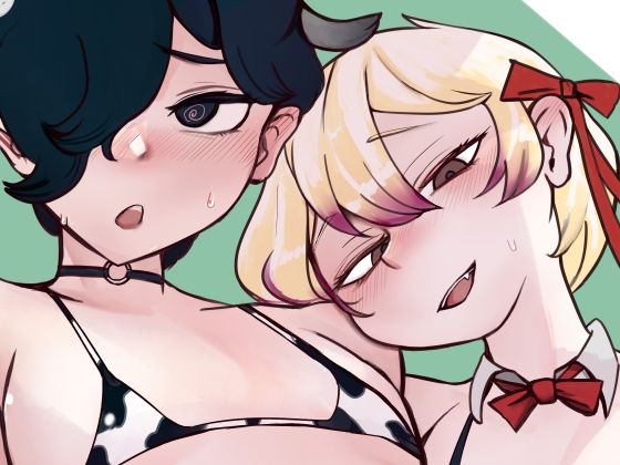 女装男子×女装男子合同誌ゴム手袋で開発特集号 アイキャッチ画像 【無料-えろ同人誌】