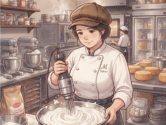 【官能小説】小さなケーキ屋さんの優しい奥さん  第二話  チーズケーキと溶けゆく理性 アイキャッチ画像 【無料-えろ同人誌】