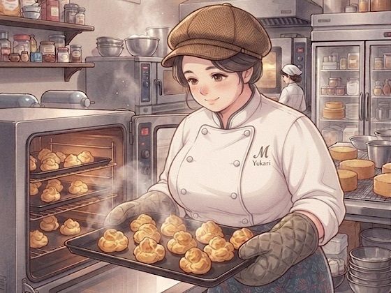 【官能小説】小さなケーキ屋さんの優しい奥さん  第四話  ステンレスの冷たさと、濃厚な熱いエキス アイキャッチ画像 【無料-えろ同人誌】
